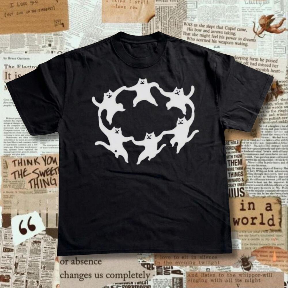 Black Cat Graphic Tee